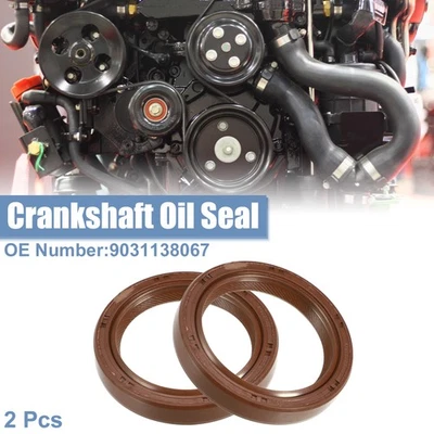 2 piezas sello de aceite del cigüeñal del motor del coche 9031138067 apto para Toyota Camry 1984-2001 Foto 1 de 4