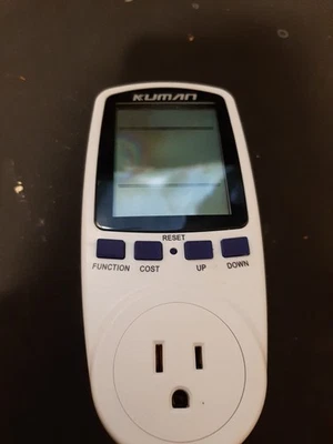 Монитор использования электроэнергии Kuman измеритель мощности ватт усилители напряжения - Изображение 1 из 2