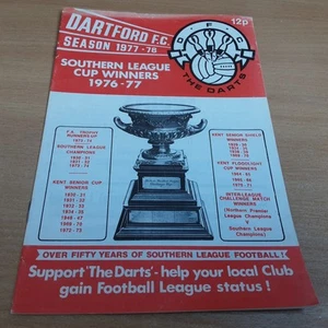 Dartford v Chelmsford City (Copa de la Liga Sur 1ª Ronda 1ª etapa), 20/8/1977 - Imagen 1 de 2