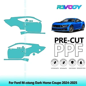 PreCut Paint Protection PPF Kit For Ford Mustang Dark Horse Coupe 2024-2025 - Picture 1 of 7