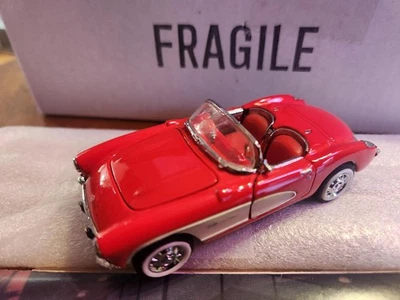 Franklin Mint 1957 Corvette Coupe w/Box, COA & Paperwork 1:24 Scale - Image 1 of 4