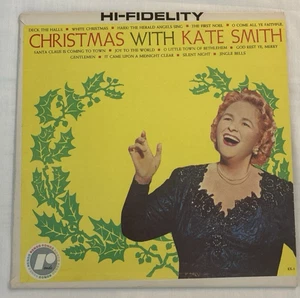 Christmas With Kate Smith  RX1 RONDO LP Vinyl VG+ Cover VG 1959 - Picture 1 of 13
