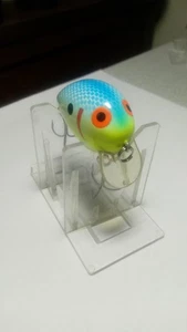 BOMBER, VINTAGE, "SHALLOW A", 'OXBOW BREAM' PATTERN, 2" BODY, 3/8 OZ., USED, EXC. - Bild 1 von 5