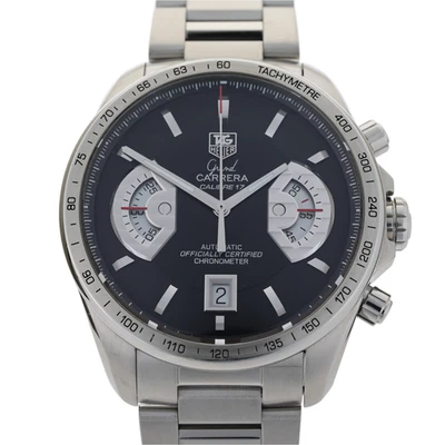TAG Heuer Grand Carrera Calibre 17 CAV511A Black 43mm Automatic Watch + Box/Card - Image 1 of 4