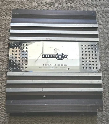 Hitron 4 Channel Power Amplifier 1000 Watts Model HRA-4100b - Image 1 of 4