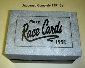 Original Maxx Race Cards Komplett 1991 Collectors Set Ungeöffnet Neu In Box - Bild 1 von 3