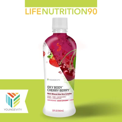 Youngevity Oxybody Cherry Berry / Multi-Mineral Nutrition - 32 fl. oz - Image 1 of 2