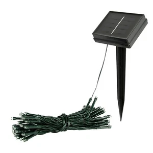 GardenKraft Outdoor String Lights / Solar Powered / 3 Separate Colours & Sizes - Picture 1 of 38
