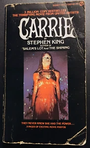 Carrie by Stephen King - Paperback Movie Tie-In First Signet Printing 1975 - Imagen 1 de 10