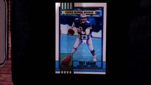 1990 Topps #482b Troy Aikman - Imagen 1 de 2