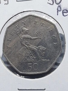 Moneda de 50 peniques Gran Bretaña 1999  - Imagen 1 de 2