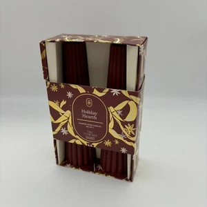 Threshold Red Holiday Hearth Scented Taper Candles, Set of 2, Home Decor - Picture 1 of 2