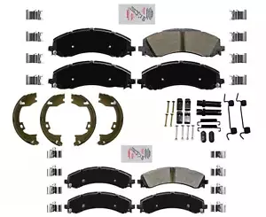 AmeriPRO Semi Metallic Pads for Ram 2500 Single Rear Wheel 2019-2021 - Picture 1 of 6