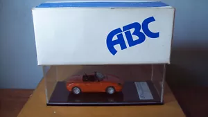 1/43 ABC MODELLO ABC52A FIAT BARCHETTA PRESENTAZIONE 1995 IN ORANGE - Picture 1 of 8