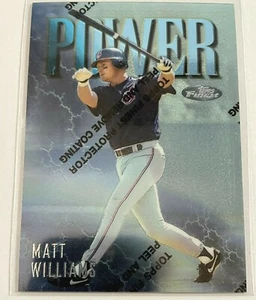 Matt Williams 1997 Topps Finest Silver Uncommon Card # 308 - Picture 1 of 2