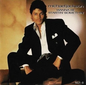 MICHAEL JACKSON Wanna Be Startin' Somethin' Single 7 Inch Epic 1983 & Red Vinyl - Picture 1 of 8