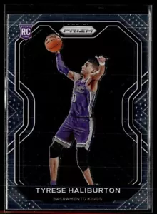 2020-21 PRIZM ROOKIE TYRESE HALIBURTON KINGS - Picture 1 of 1