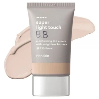 HANSKIN Super Light Touch BB Cream Moisturizer 1OZ SPF 30 PA++ K beauty - Image 1 of 4