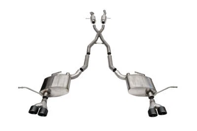 Escape deportivo trasero gato CORSA 14992BLK para Jeep Grand Cherokee Summit 14-21 5,7 L Foto 1 de 4