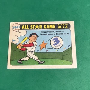 1981 Fleer R.G Laughlin Baseball Card: 1941 All Star Game - Padres Sticker - Picture 1 of 6