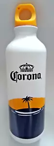 Corona Aluminium Water Bottle 500 ml Summer Man Cave Gym Holiday Festival B/New - Picture 1 of 8