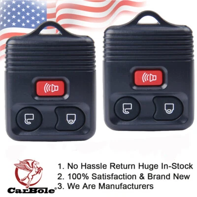 Transmissor chaveiro controle remoto carro entrada sem chave 2 peças para Ford F150 F250 - Imagem 1 de 4