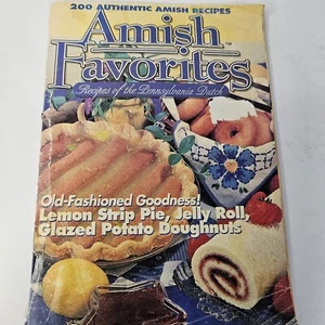 Amish Favorites - 200 Authentic Recipes - 1994 - Paperback Booklet - Picture 1 of 6