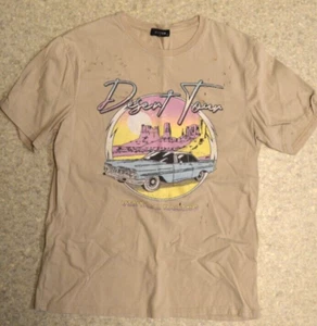 Distressed Desert Tour Vintage Racing Super Soft T Shirt Size Women S. - Picture 1 of 3