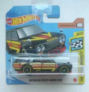 2020 Hot Wheels Datsun Bluebird Wagon 510 BLACK - 1:64 HW Speed Graphics 8/10 - Picture 1 of 1