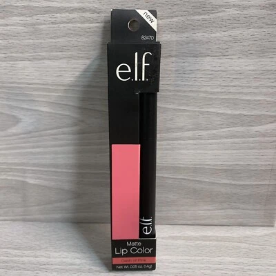 e.l.f. Matte Lip Color 82470 DASH OF PINK Discontinued .05 oz NEW - Image 1 of 4