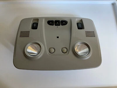 07 - 14 GMC Acadia Overhead Console Dome Light Assembly Sunroof Switch OEM Foto 1 de 2