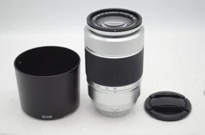 FUJIFILM SUPER EBC FUJINON XC 50-230mm F4.5-6.7 OIS Silver Lens X Mount #250405b - Picture 1 of 11