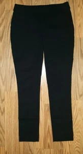 Pantalones de vestir negros Apartamento para mujer talla 9 talla 2 pequeño rayón. - Imagen 1 de 3