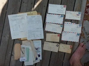 Lote de Letras de Colección Efem Familiar Minasian/Welch + Extras Historia Militar Americana - Imagen 1 de 7