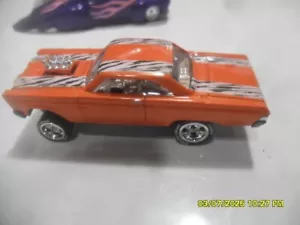 Hot Wheel Tiger stripes 65 Comet Gasser custom by genescustoms FB Gene Timothy - Picture 1 of 13