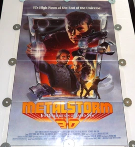 Metalstorm: The Destruction of Jared-Syn 3D (1983) Original Movie Poster 27x41 - Picture 1 of 4