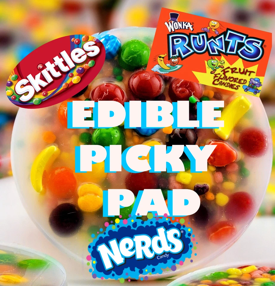 ¡Juguete inquieto comestible! | PLUKS Classic - The Original Fidget Candy | Picky Pad Candy Foto 1 de 4