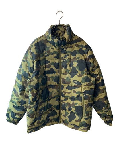 A BATHING APE (BAPE) Piumino A BATHING APE Taglia: L Verde Uomo 001GDI201002H