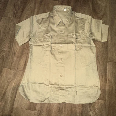 Police, Security, Professional Tactical Short Sleeve Work Shirt XL Khaki/Tan NIB - Image 1 of 4
