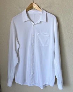 Lululemon White Commission Button Down Long Sleeve  - Bild 1 von 8