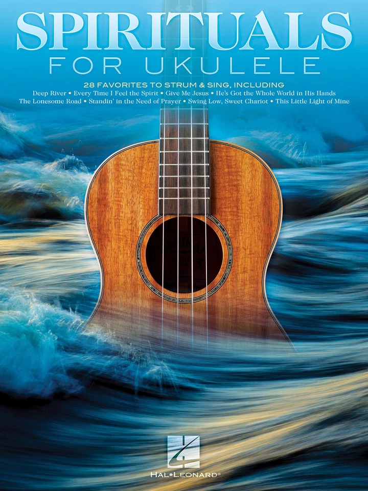 Spirituals for Ukulele 28 Songs to Strum & Sing Chords Lyrics Sheet Music Book - Image 1 of 1