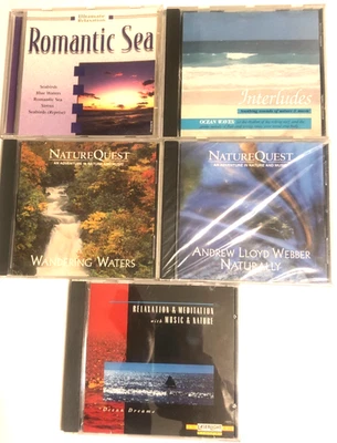 Ultimate Relaxation Sea Ocean Waves Running Water CD interludes Nature Quest - Image 1 of 4