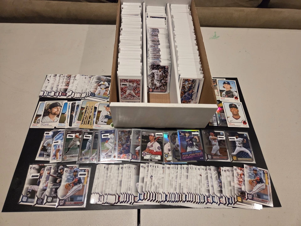 2,200 Baseball NEW ROOKIES! Huge Lot Invest Year 2022.  Entire Lot has RC Logo. - Image 1 of 4