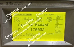 AGILENT 4284A yellow green display LCD - Picture 1 of 2