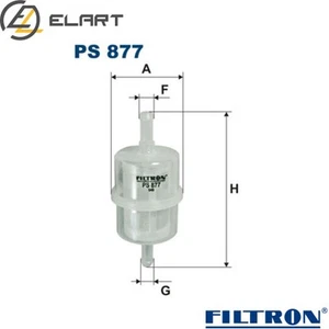 FUEL FILTER PS 877 FOR IVECO DAILY/III/Van/Platform/Chassis 8140.43C/43B 2.8L - Picture 1 of 6