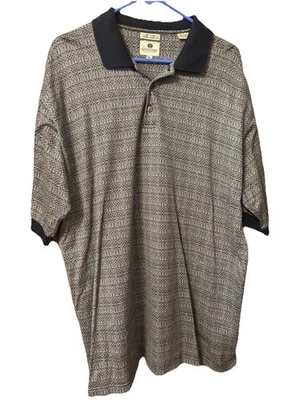 Lone Cypress Pebble Beach Men’s XL Polo Shirt 60s Two-Ply Mercerized Cotton - Image 1 of 4