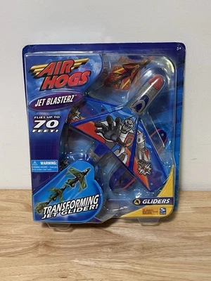 In Box 2003 Vintage Air Hogs Jet Blasterz Glider Transforming Jet Plane - Image 1 of 4