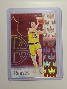 2024-25 Panini Court Kings Austin Reaves Maroon /125 SP #71 Lakers 114/25 - Picture 1 of 3