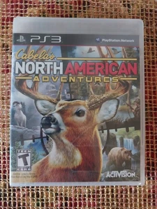 Cabela's North American Adventures PS3 (PlayStation 3, 2010) NUOVO, sigillato - Foto 1 di 3