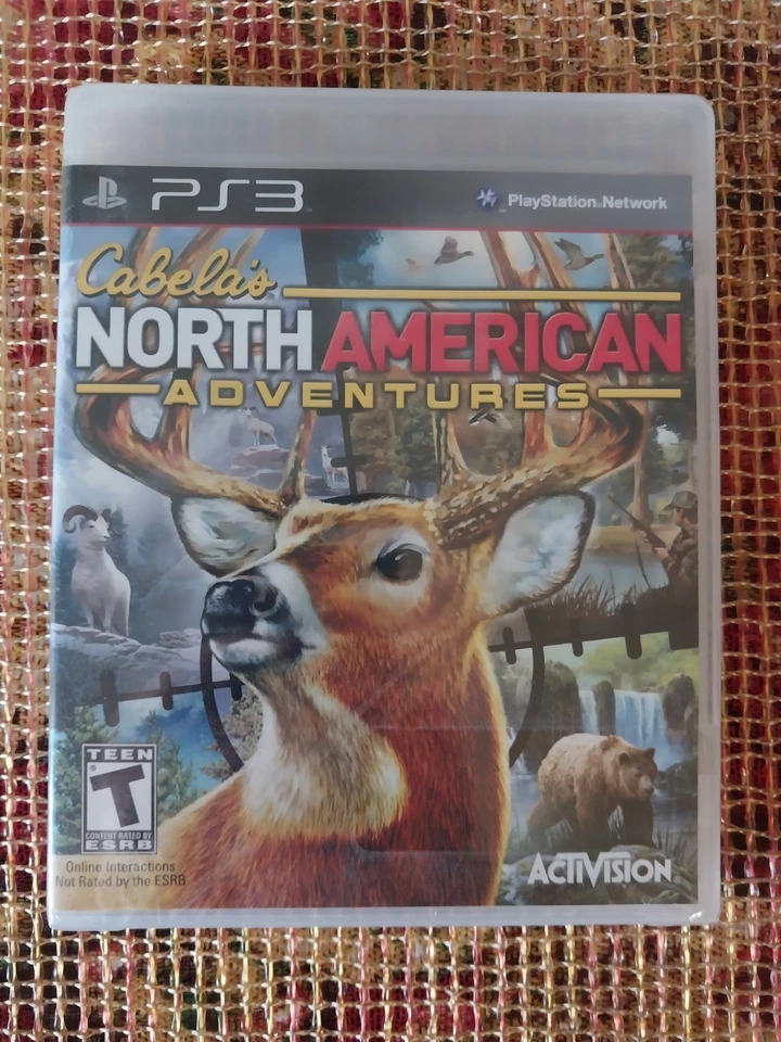 Cabela's North American Adventures PS3 (PlayStation 3, 2010) NEW, Sealed - Image 1 of 3